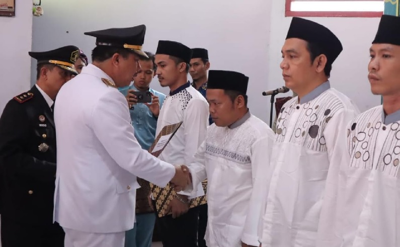 Pj Bupati Merangin Serahkan Remisi ke 255 Napi, Lima Langsung Bebas