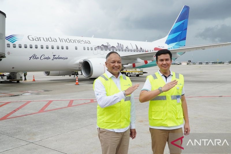 Nataru 2024/2025, Garuda Terbangkan 77.552 Penumpang 