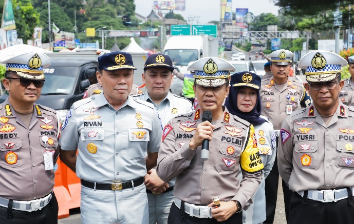 Cek Pelaksanaan PAM Nataru, Jasa Raharja dan Korlantas Polri Lakukan Tinjauan ke Jalur Puncak Bogor