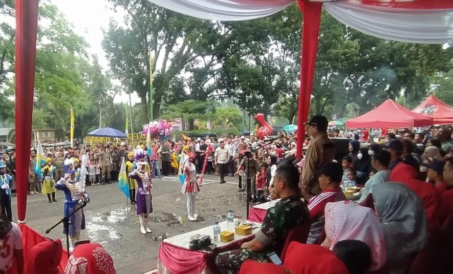 Meriah, Pawai Peringatan HUT RI ke-78 di Merangin