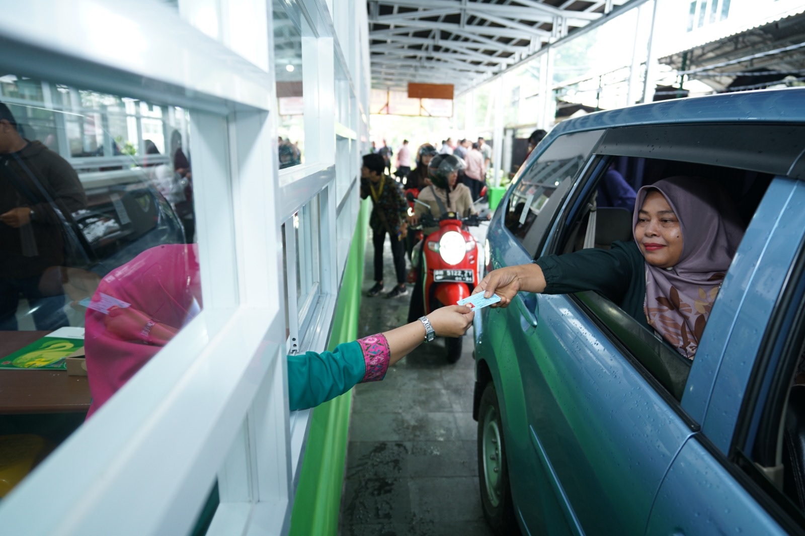 Kota Ketiga di Indonesia, Kota Jambi Kini Miliki Lantatur (Drive Thru) Khusus Layanan Dukcapil