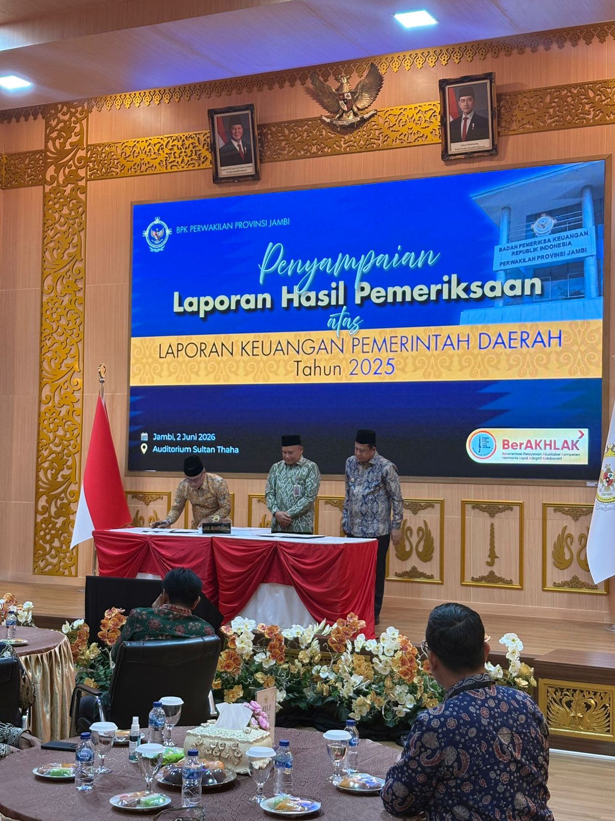 Pemkab Muaro Jambi Sukses Raih Opini WTP 10 Kali Berturut-turut 