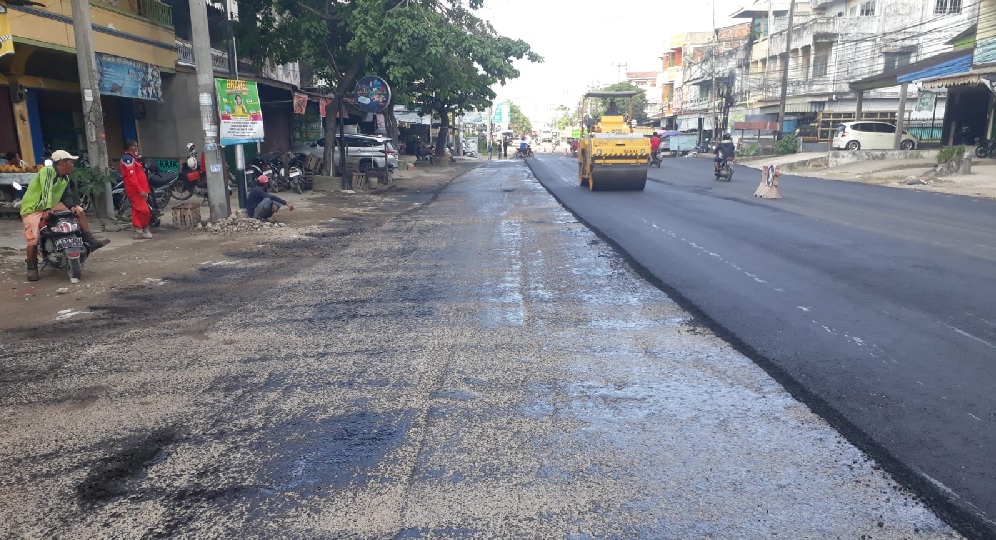 Masih Dilakukan Rekondisi Jalan, Pekerjaan SPALD-T di Jambi Timur Kota Jambi