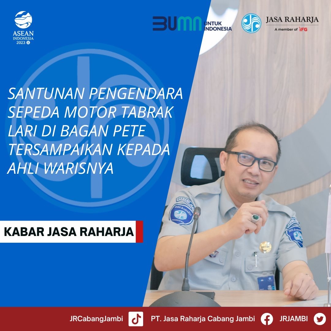 Donny Koesprayitno: Santunan Pengendara Motor Tabrak Lari di Bagan Pete Tersampaikan ke Ahli Waris