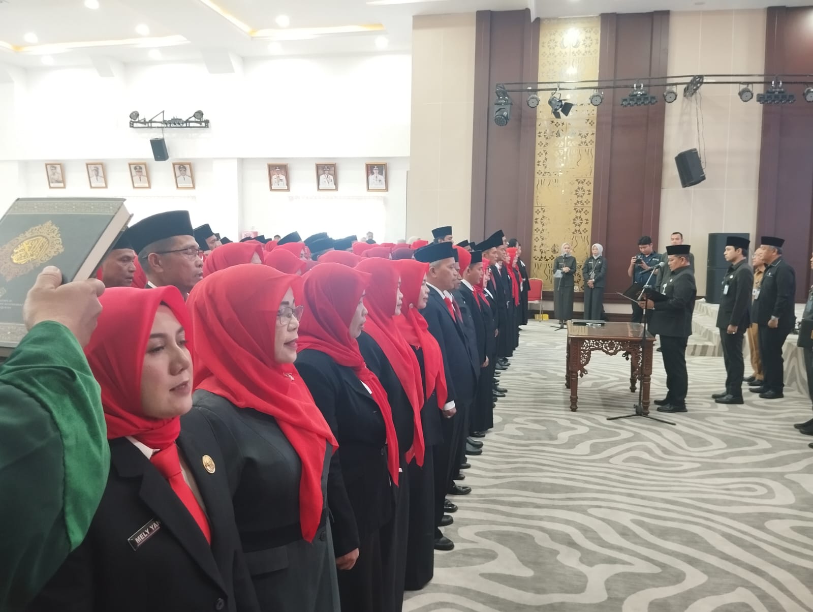 Walikota Maulana Lantik 181 Kepala Sekolah, Berikut Nama-Namanya