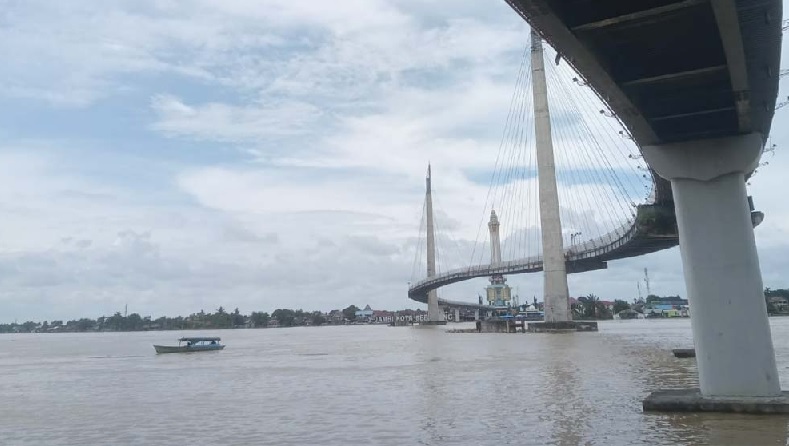 Banjir di Kota Jambi Siaga 2, Debit Sungai Batanghari 14.80 Meter