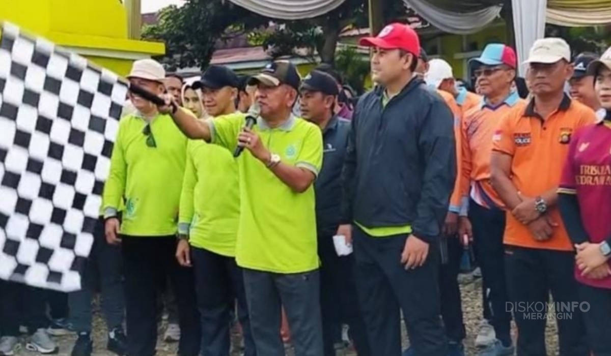 Jalan Sehat dan Doorprize Meriahkan Peringatan HKN ke-61 di Merangin