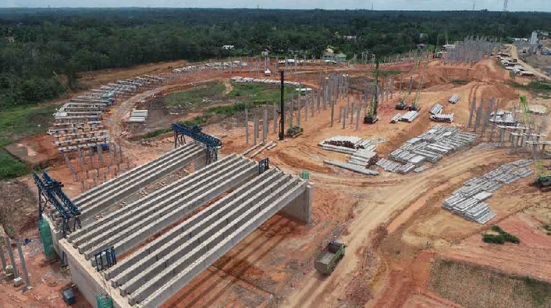 Hore! Jalan Tol Pertama di Provinsi Jambi Mendekati Finish, Update Terbaru Pengerjaan Sudah 80 Persen