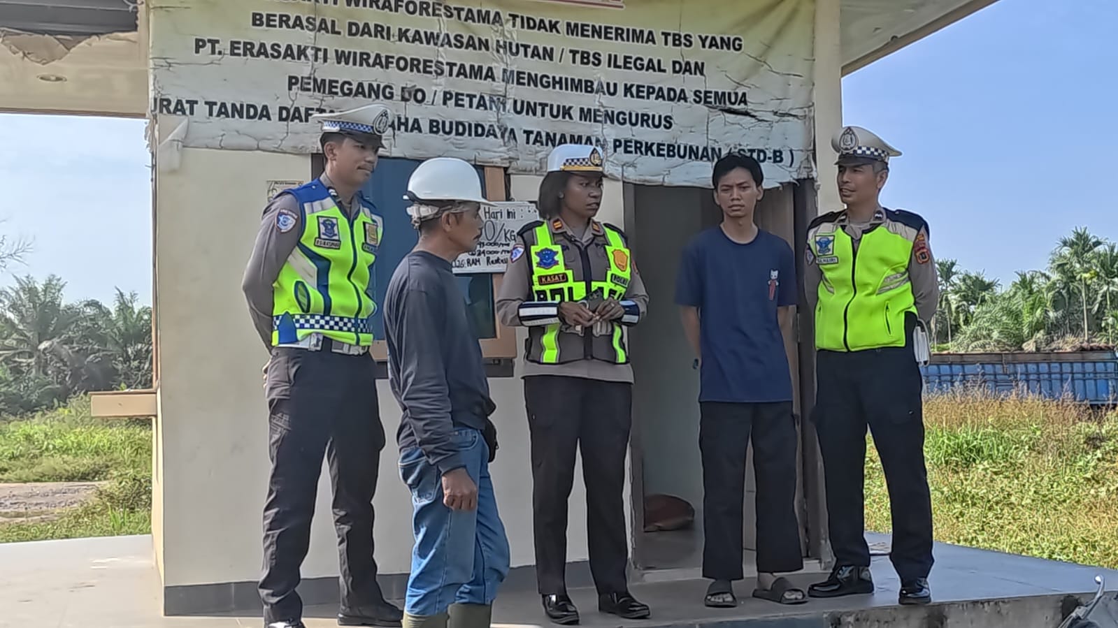 Satlantas Polres Tanjabtim Patroli Ops Ketupat 2026