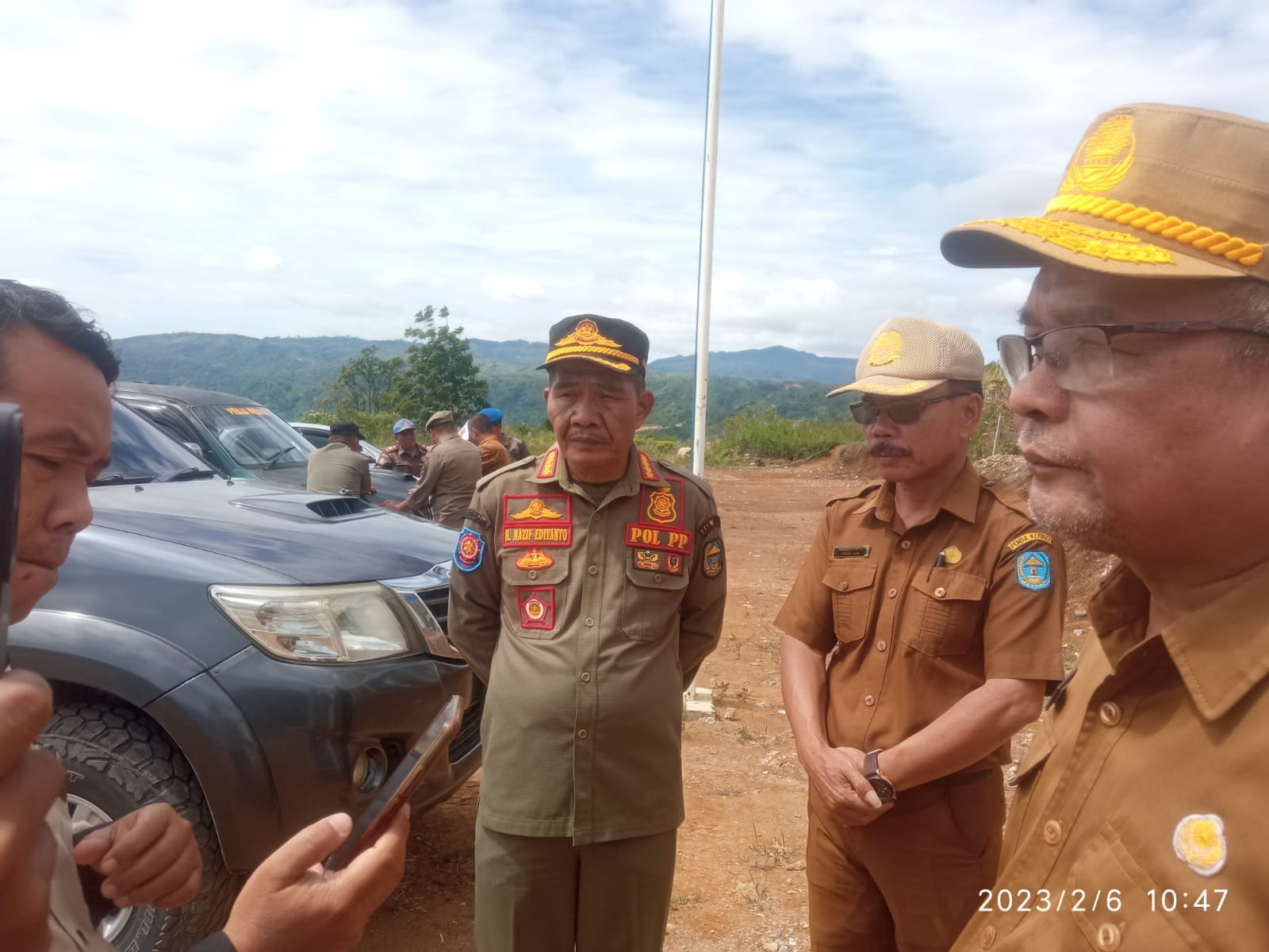 Puluhan Mobil Dinas Pejabat di Kabupaten Kerinci Ditertibkan, Dicek Pajak dan Dokumen Surat