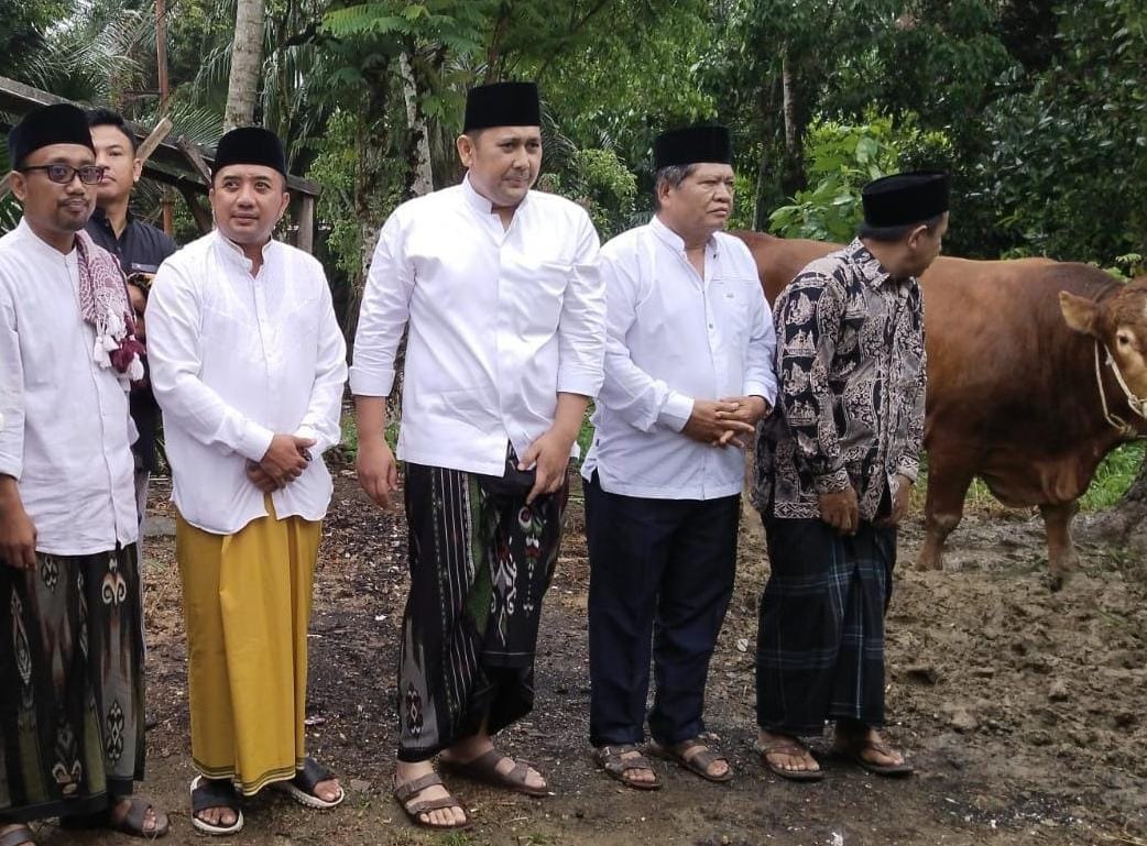 Bupati H M Syukur Sholat Idul Adha 1446 H di Sungai Manau