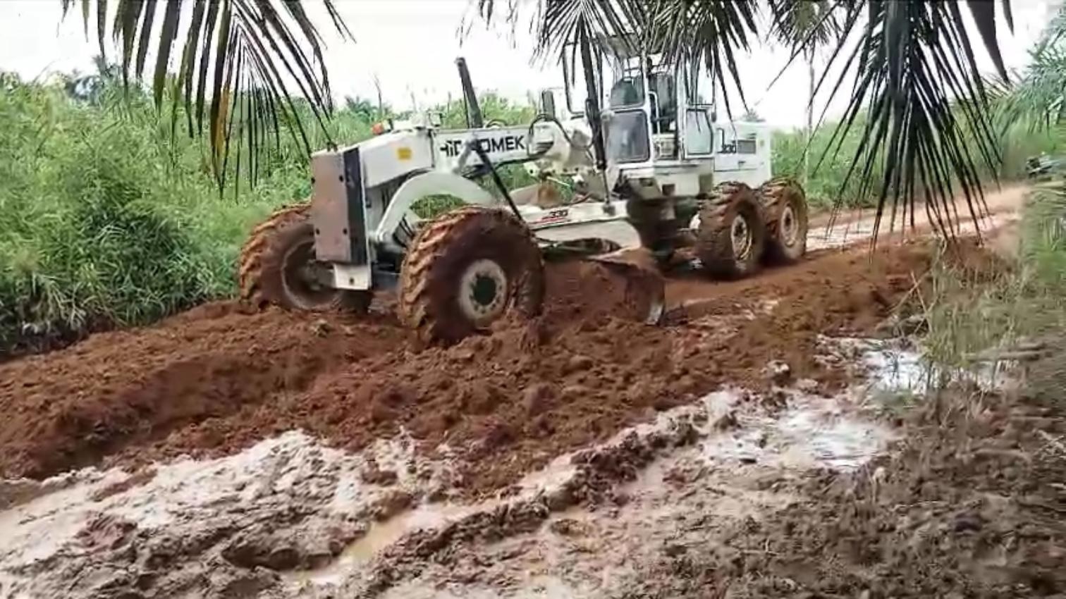 Dikebut, Perbaikan Jalan Parit Bengkok dan Jembatan Rano 