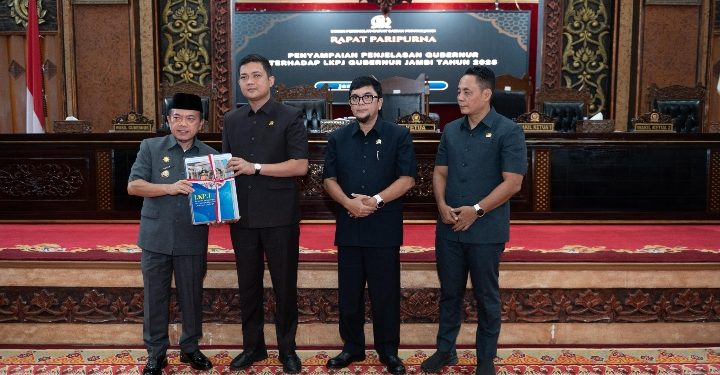 DPRD Jambi Gelar Paripurna LKPJ Gubernur 2025
