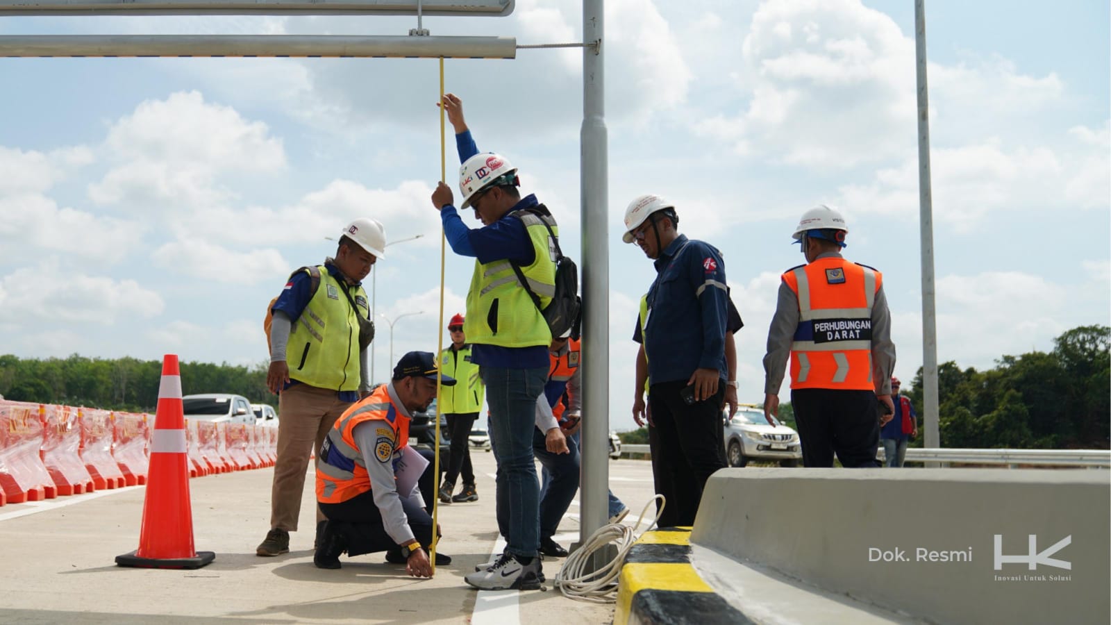 Laksanakan Uji Layak Fungsi dan Operasi, Proyek Jalan Tol Tempino - Ness Garapan Hutama Karya
