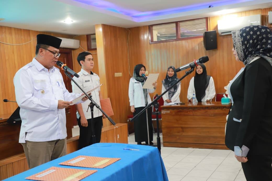 Wabup Katamso Lantik Komisaris PT BPR Tanggo Rajo