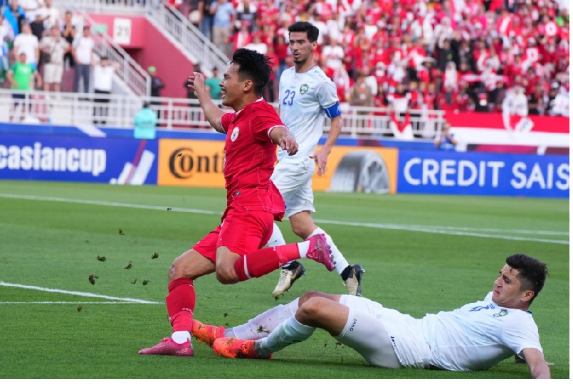 Penuh Kontroversi, Kalahkan Indonesia 2-0, Uzbekistan Lolos Ke Final Piala Asia U-23 