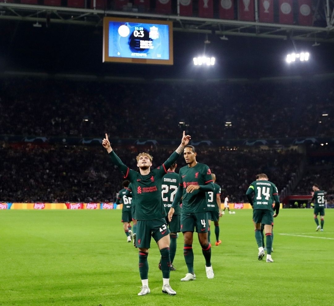 Liverpool Lolos 16 Besar Usai Singkirkan Ajax Amsterdam 3-0