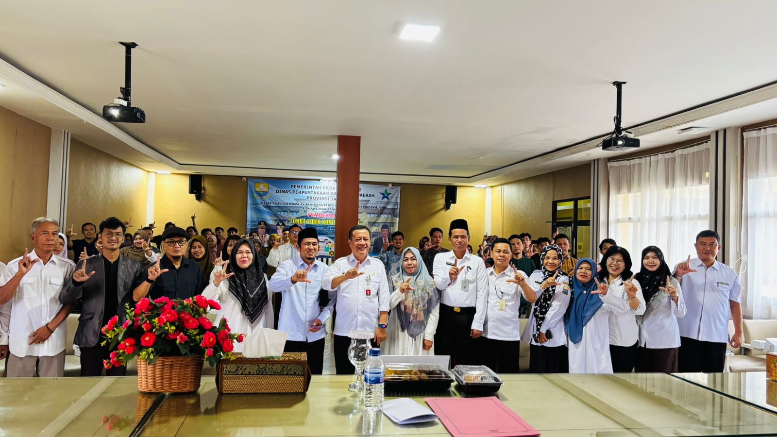 Pembekalan Video Konten Literasi DPAD Provinsi Jambi