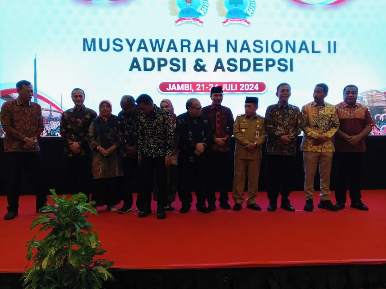 Jambi Jadi Tuan Rumah Munas ADPSI dan ASDEPSI Tahun 2024