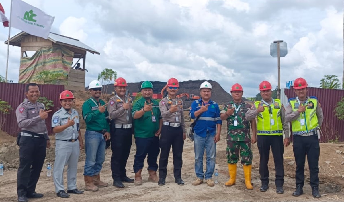 Jasa Raharja dan Ditlantas Polda Jambi Sosialisasi Tertib Berlalu Lintas di Tambang Batu Bara