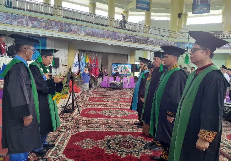 Lima Guru Besar UIN STS Jambi Resmi Dikukuhkan, Berikut Nama-Namanya