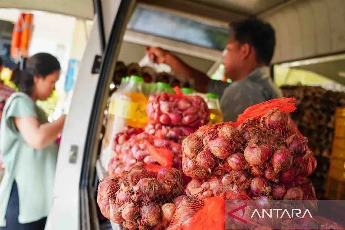 Harga pangan, Bawang Merah Rp40.920/kg, Gula Konsumsi Rp17.960/Kg