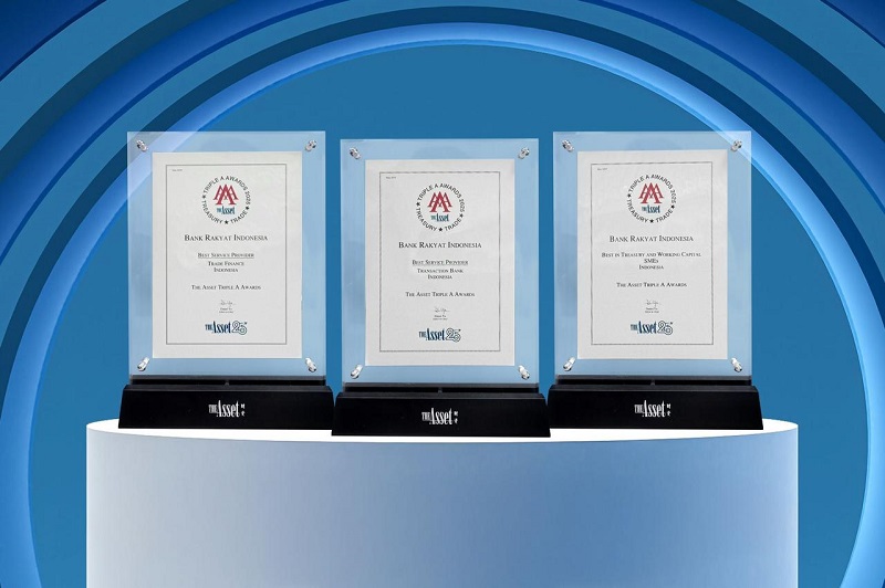 Kembali Torehkan Prestasi Global, BRI Raih Tiga Penghargaan Prestisius dari The Asset
