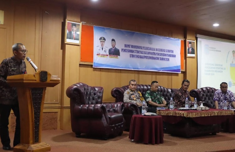 TPPS Merangin Gelar Rakor Intervensi Serentak Pencegahan Stunting