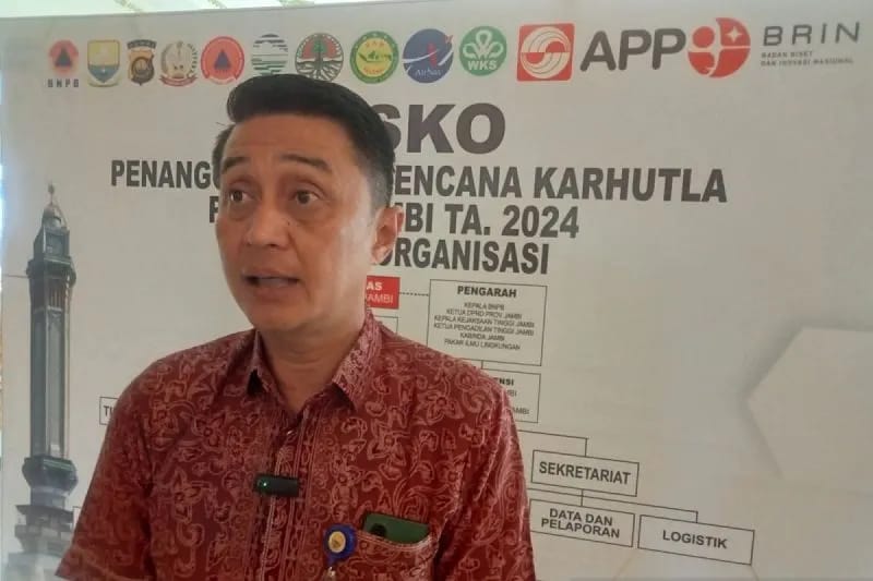 BPBD Jambi Siap Perubahan Status Siaga Darurat Karhutla