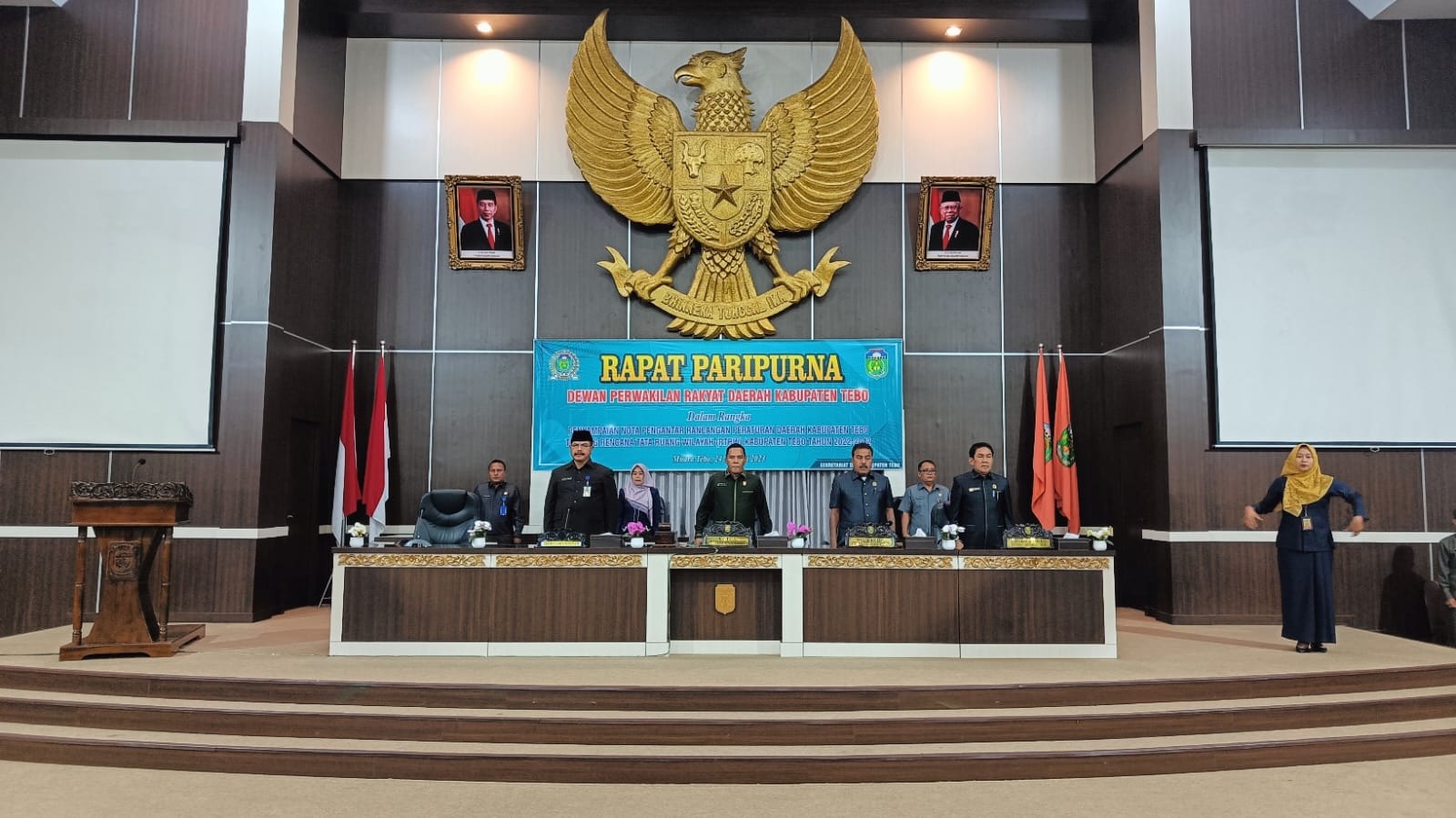 DPRD Tebo Gelar Paripurna Nota Pengantar Ranperda RTRW Tebo 2022-2042