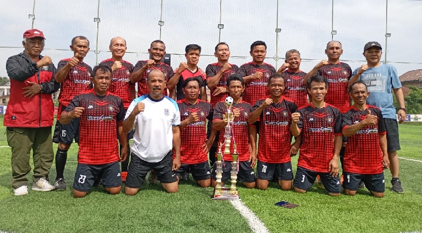 Mini Soccer Piala Gubernur Jambi U50+ 2024, Kereta Tua Super Kembali Pertahankan Gelar 