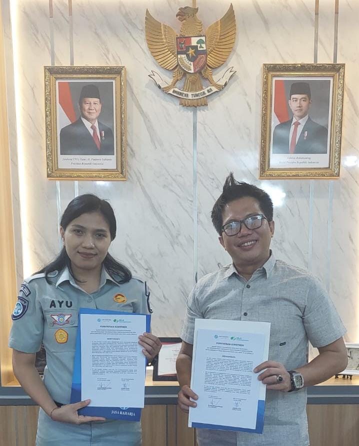 Jasa Raharja Wilayah Jambi dan BPJS Ketenagakerjaan Jalin Sinergi Komitmen Patuh Pajak Kendaraan Bermotor