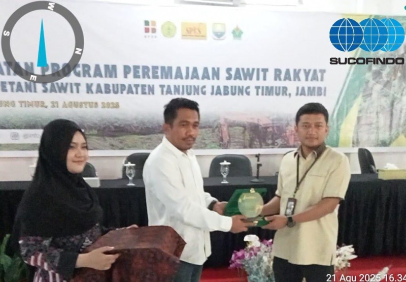 Dongkrak Ekonomi Petani, PTPN IV Regional 4 Jambi-Sumbar dan SPKS Replanting Sawit Tua