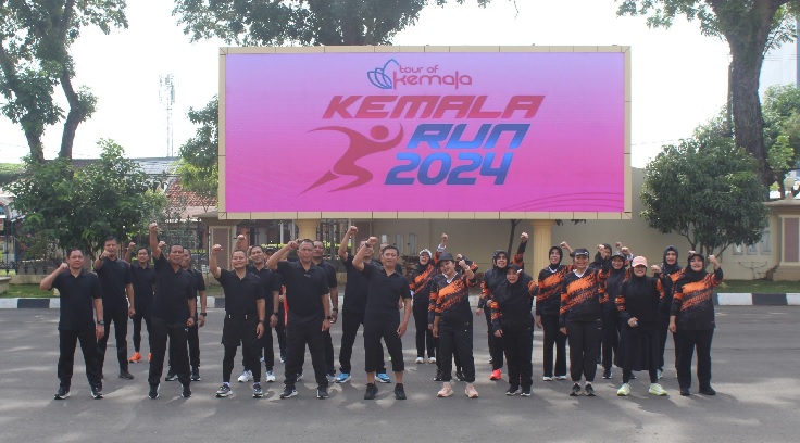 Polda Jambi Kirim 31 Peserta Ikuti Semarak Kemala Run 2024