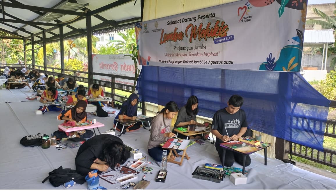 Jelajahi Museum, Temukan Inspirasi: Lomba Melukis Perjuangan Gairahkan Kreativitas Pelajar 