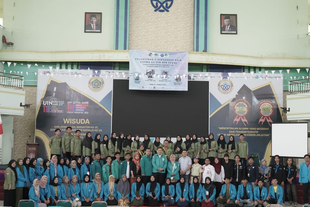 Pengurus KOPMA UIN STS Jambi Resmi Dilantik