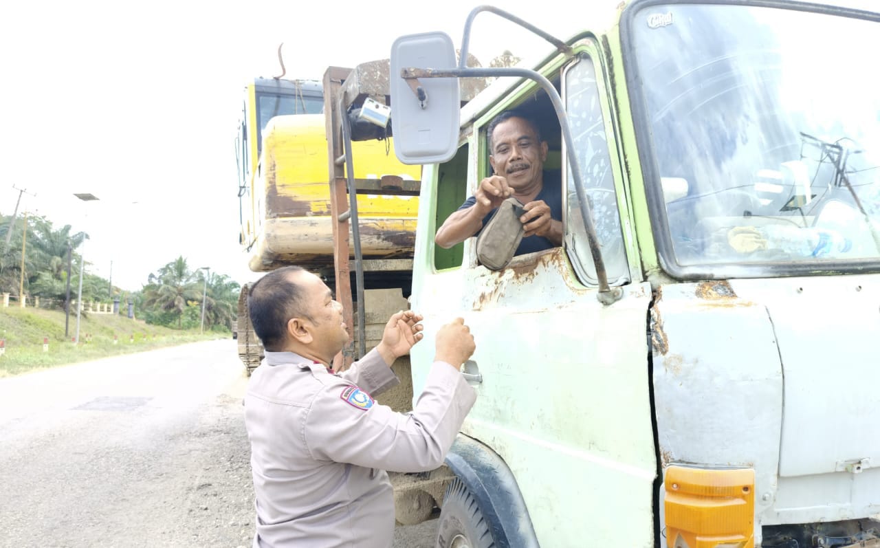 Polsek Pelepat Cegah Masuknya Alat Berat untuk PETI Batu Kerbau