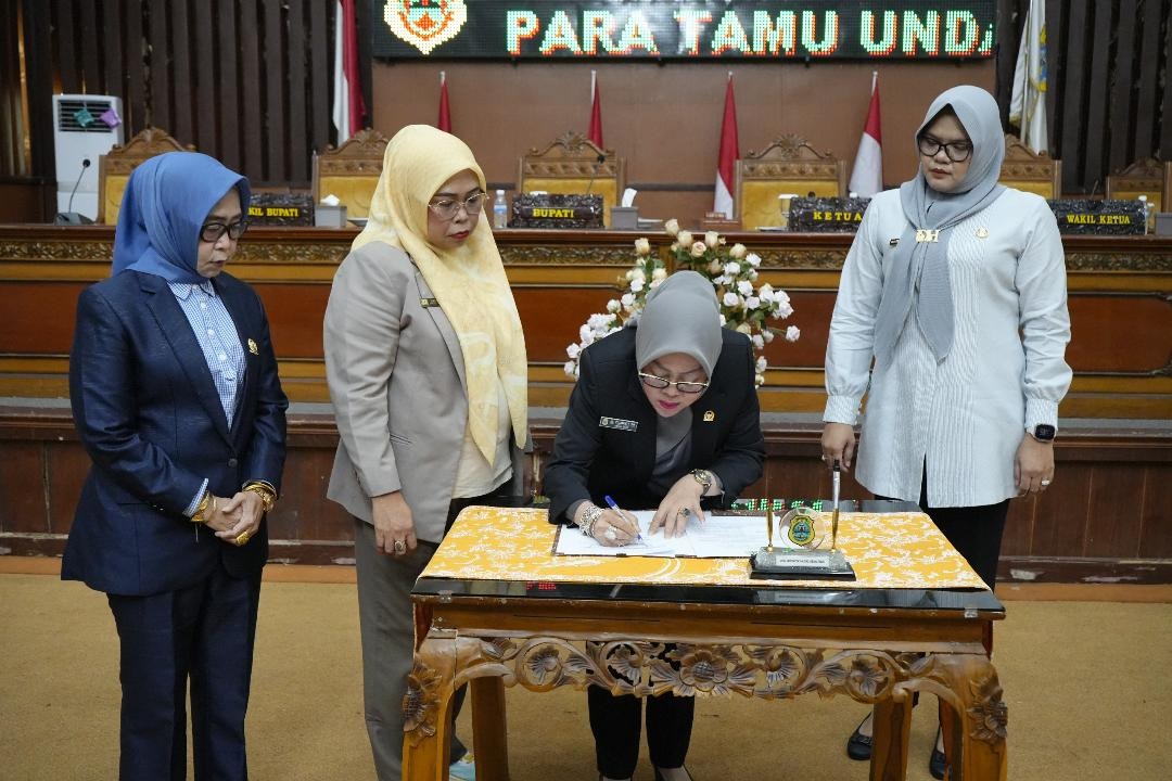 DPRD Kabupaten Tanjabtim Sahkan APBD 2026