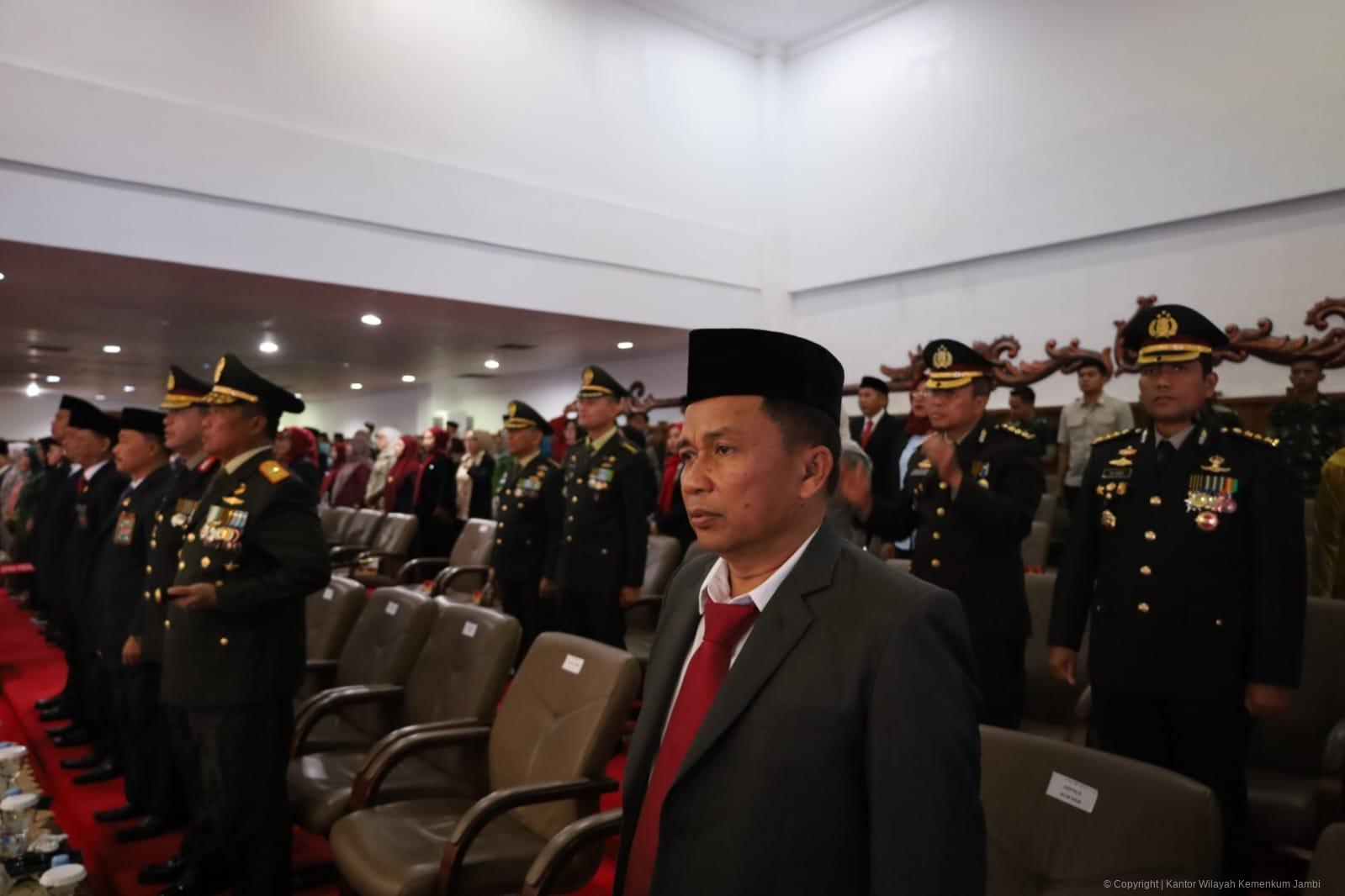 Kakanwil Kemenkum Jambi ikuti Sidang Tahunan MPR RI dan Sidang Bersama DPR RI - DPD RI Tahun 2025