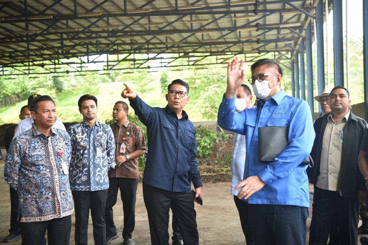 Kunjungi TPA Talang Gulo, Komisi XII DPR-RI, Puji Pengelolaan Sampah Kota Jambi 