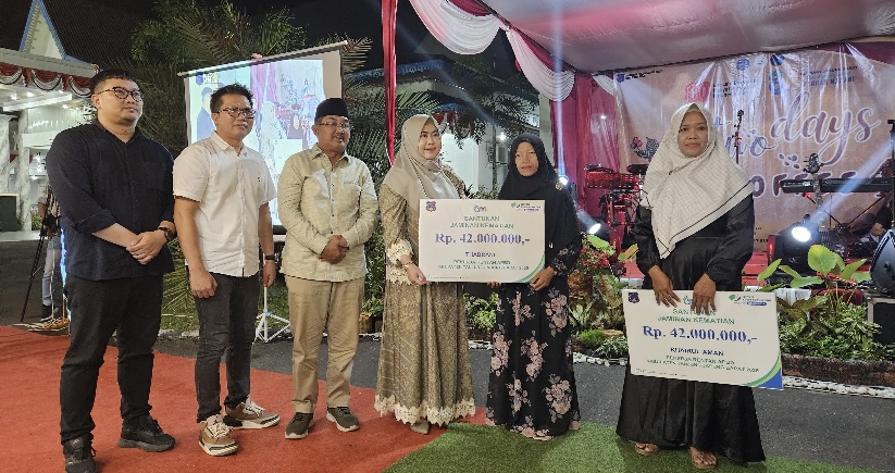 Pemkab Tanjab Barat Gelar Two Days Coffee Session 4, Serahkan Santunan Kematian kepada Pekerja Rentan