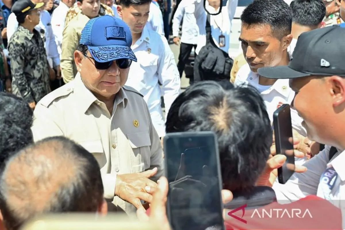 Presiden Prabowo Susuri Pemukiman di Bali yang Rusak Diterjang Banjir