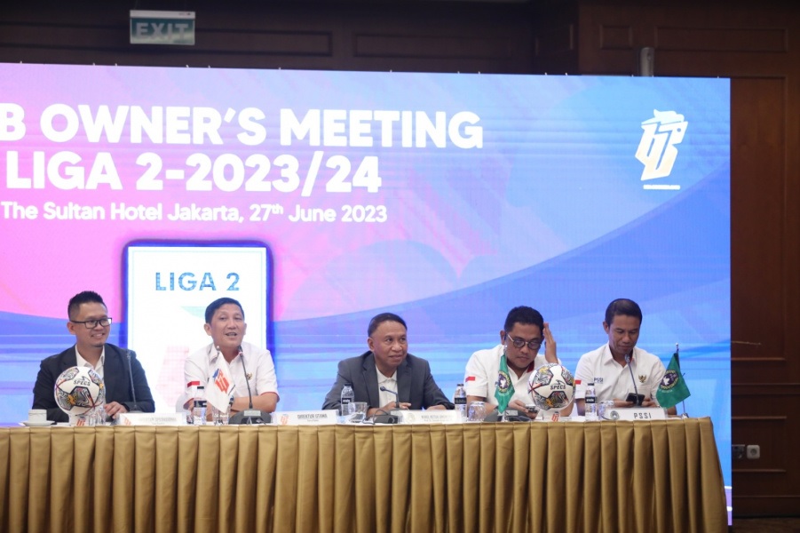 28 Pemilik Klub Liga 2 Bertemu Matangkan Kompetisi