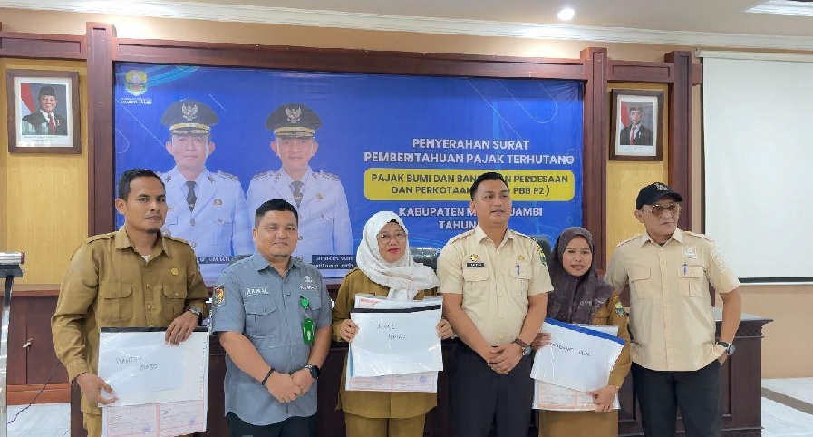 BPPRD Muaro Jambi Genjot PBB-P2 2026, Targetkan Rp14,6 Miliar