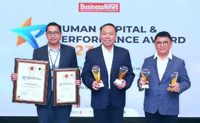 Jasa Raharja Sabet Empat Penghargaan Bergengsi di Ajang Human Capital & Performance Award 2023