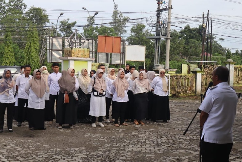 Pj Bupati Sidak ke Dinas Kesehatan Merangin, Jangcik Mohza: Hanya Segelintir Pegawai yang Hadir