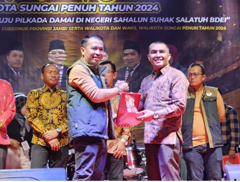 Lendra Wijaya Ketua DPRD Hadiri Peluncuran dan Gebyar Pilkada 2024