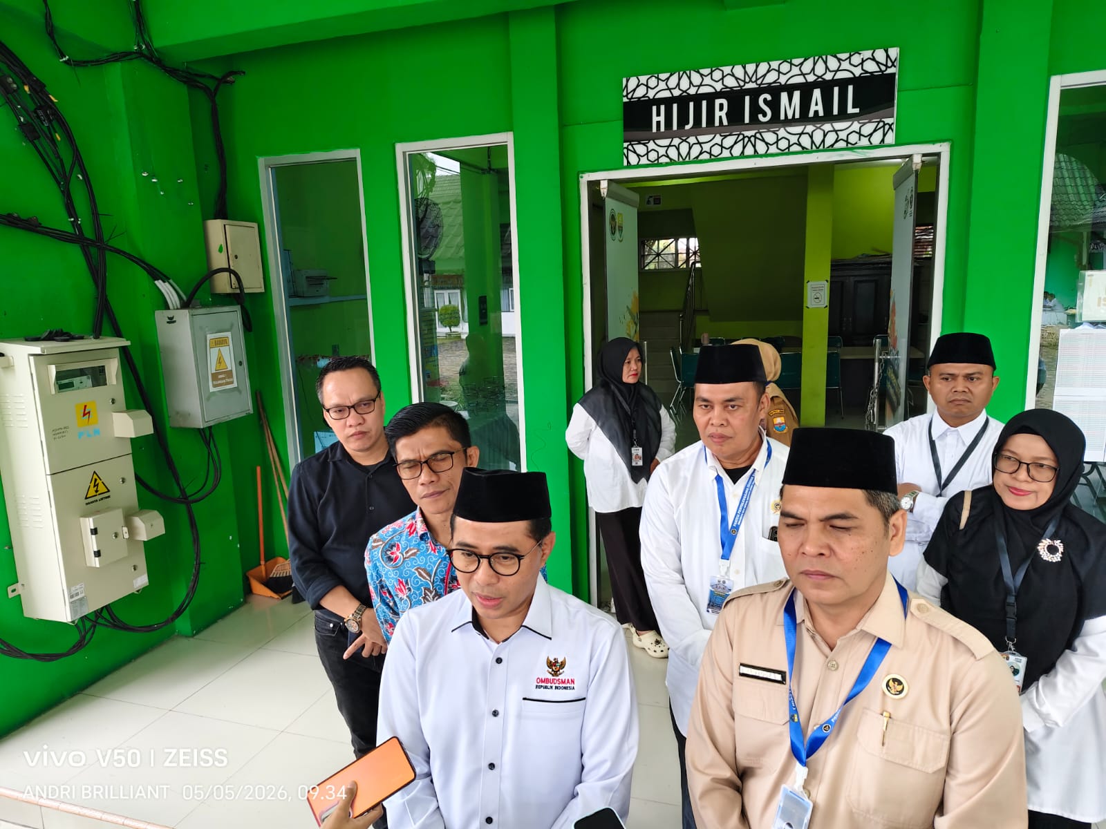 Anggota Ombudsman RI Nuzran Joher Resmi Luncurkan Posko Pengaduan Daring Haji 2026 di Jambi