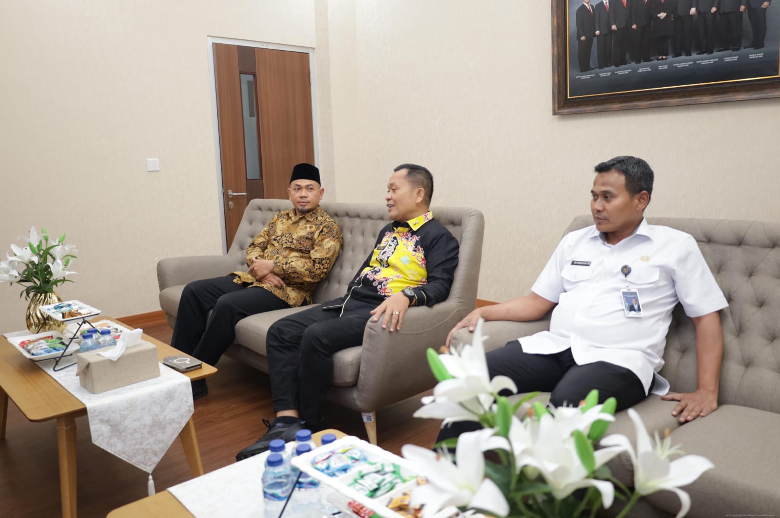 Kakanwil Kemenkum Jambi Adakan Audiensi Dengan Kepala BPK Jambi