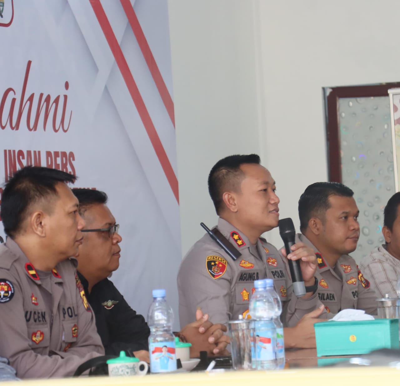 Bangun Soliditas, Polres Tanjabbar Gelar Coffee Morning Bersama Insan Pers